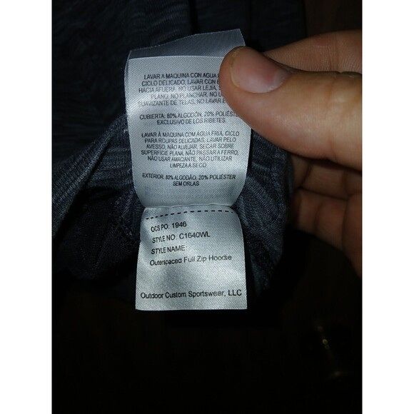 Smuckers Columbia Hooded Jacket Womens Size Small Heathered Pockets Full Zip - Picture 14 of 16